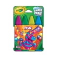 thumbnail image 1 of Crayola Washable Sidewalk Chalk 4 Ct, Fiesta Assorted Colours, 1 of 4