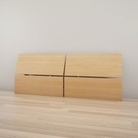 Twin Maple Headboard - Nexera 345305 Full Size Panoramic Headboard Natural Maple