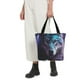 thumbnail image 5 of Easygdp Purple Sky Wolf Bolso de Hombro para Mujer, Bolso Bandolera y Cartera de Mano Elegante para Uso Diario, 5 of 6
