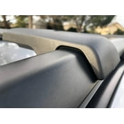 BrightLines Cross Bar Roof Rack Replacement for 2013 - 2017 Sabaru Crosstrek and 2012-2016 Impreza, Set of 2pcs, Black Aluminum Roof Top Crossbars
