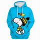 thumbnail image 2 of Sudadera con capucha de dibujos animados de Snoopy para mujer, edición de primavera y otoño, sudadera con cuello redondo para mujer, nueva moda 2024, ropa deportiva para parejas, 2 of 5