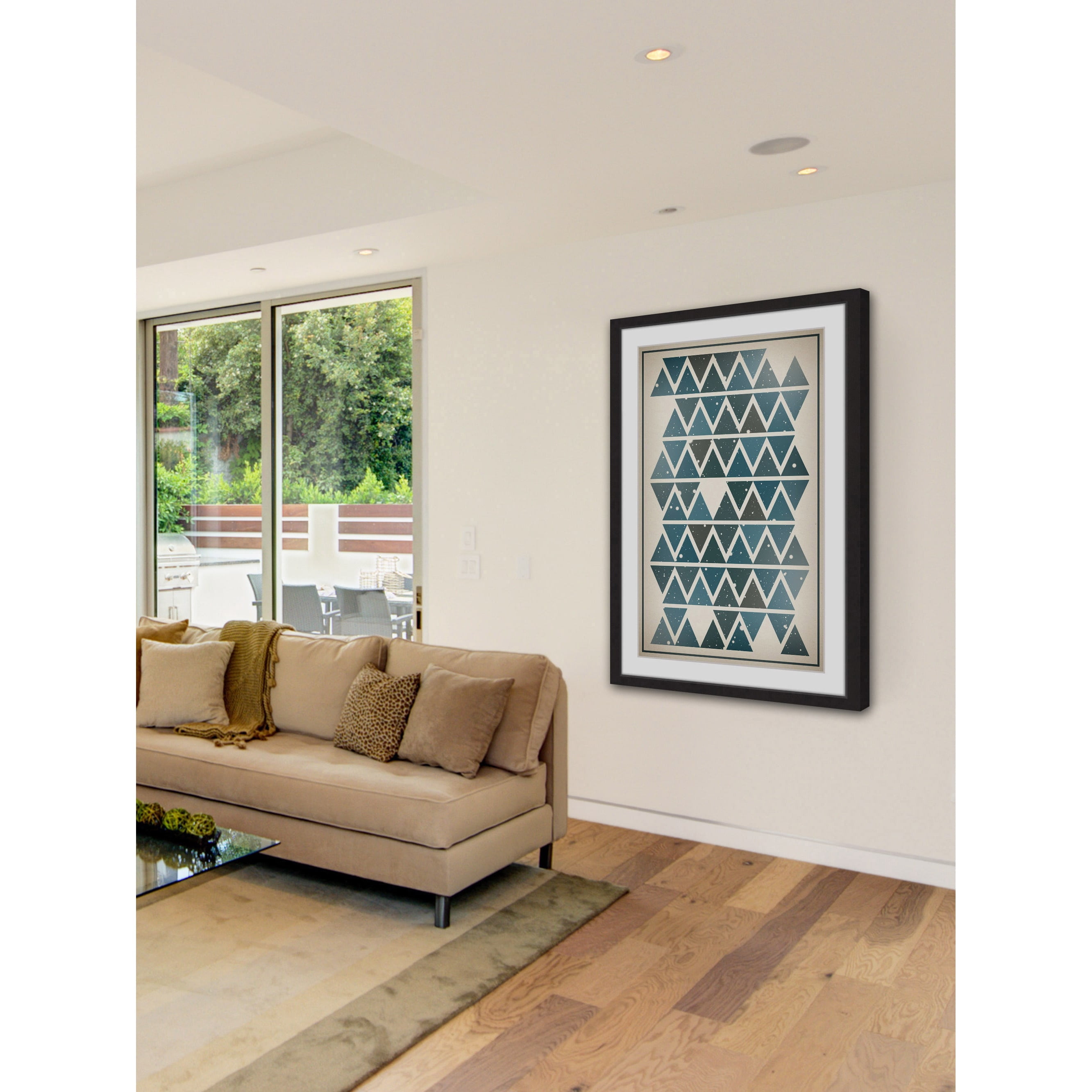 Marmont Hill "Sky Angles" by Bryon White Framed Painting Print