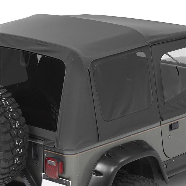 Bestop 54601-15 88-95 Jeep Wrangler Incl Tinted Windows Supertop Replacement  Soft Top-Black Denim | Walmart Canada
