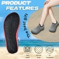thumbnail image 3 of TELOLY Water Shoes for Women Men,Breath Dry Water Socks,Mens Beach Shoes for Beach Diving Snorkeling Surfing,Black, 3 of 7