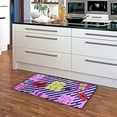 thumbnail image 5 of Area Rugs Carpet for Bedroom Floor Kitchen Rugs Lip Love Stripe Pop Door Mat Bedside Runner Rug Living Room Washable Non Slip 39×20in, 5 of 7