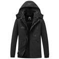 thumbnail image 1 of Ellswos Chaqueta De Esquí Impermeable Para Hombre, Abrigo De Nieve Para Invierno, Impermeable Con Capucha, Cortavientos A Prueba De Viento, Negro, Xxl, 1 of 5