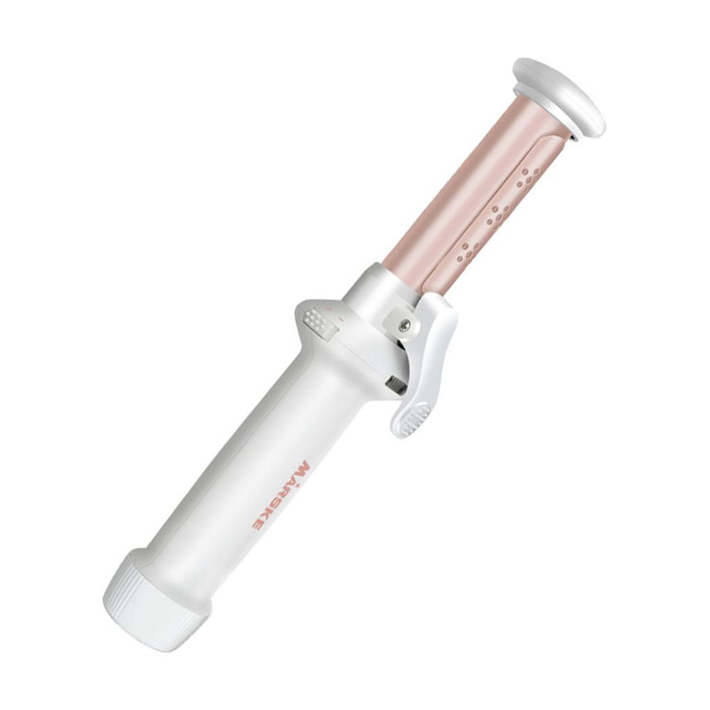 Ruiboury Cordless Curling Hair Automatic Iron Portable Wand Wireless Scalding Styling Professional Ceramic Stick Power Bank