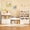 White, variant on Reasea Kids Bookshelf with Reading Nook & Storage Bench, 73 Inch Toy Organizer with Movable Drawer & 6 Removable Bins, Montessori Reading Corner Furniture(Colorful Toy Bins)