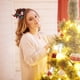 thumbnail image 1 of Ganfancp Christmas Bells Headdress Beanie Hair Accessories Christmas Antlers Cute Hair Clips New Year Children'S Rebajas Hoy Liquidación Decoración X 1, 1 of 6
