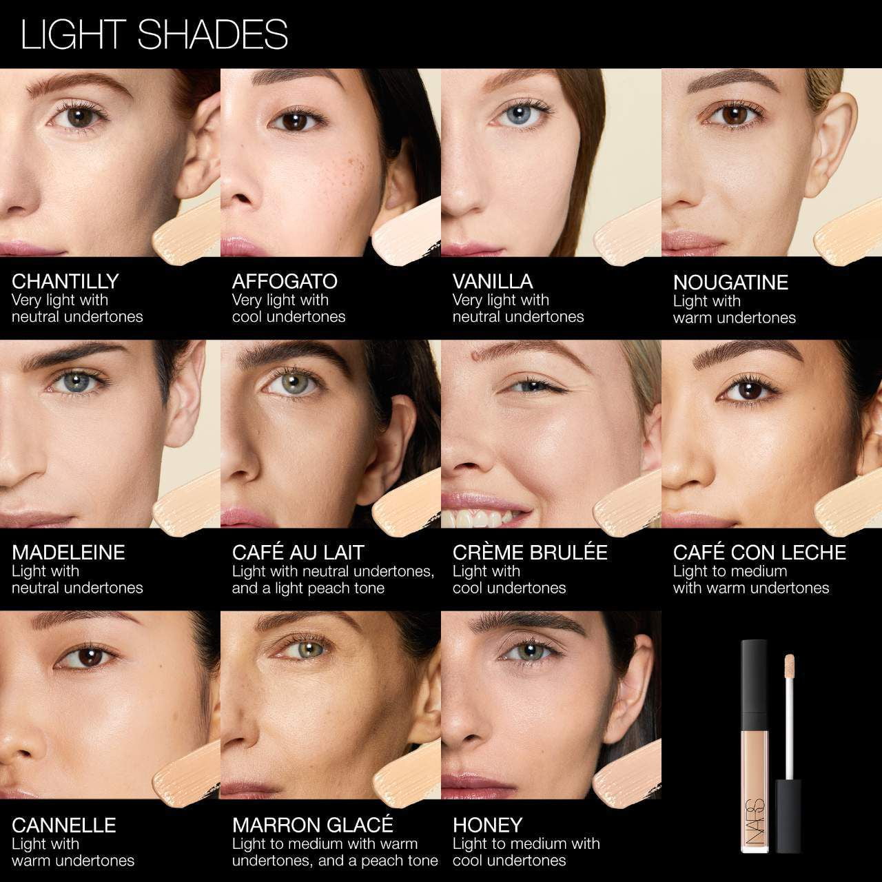 NARS Radiant Creamy Concealer with Medium Coverage Color: Honey Size: .05OZ