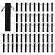 thumbnail image 1 of Bolsa de Terciopelo de BolíGrafo de 500 Piezas Bolsa con CordóN Negro Soporte de BolíGrafo Individual de Embalaje para Regalo de Negocios de Oficina Escolar, 1 of 7