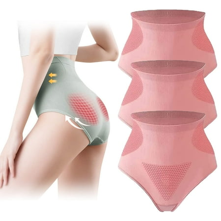 

3PCS Graphene Honeycomb Vaginal Tightening & Body Shaping Briefs for Women Graphene Honeycomb Body Shaping Briefs Slimory Panty for Women and Girls