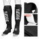 thumbnail image 5 of Protectores de piernas y pies para MMA, boxeo, karate, taekwondo: duraderos y transpirables (negro, talla L), 5 of 8