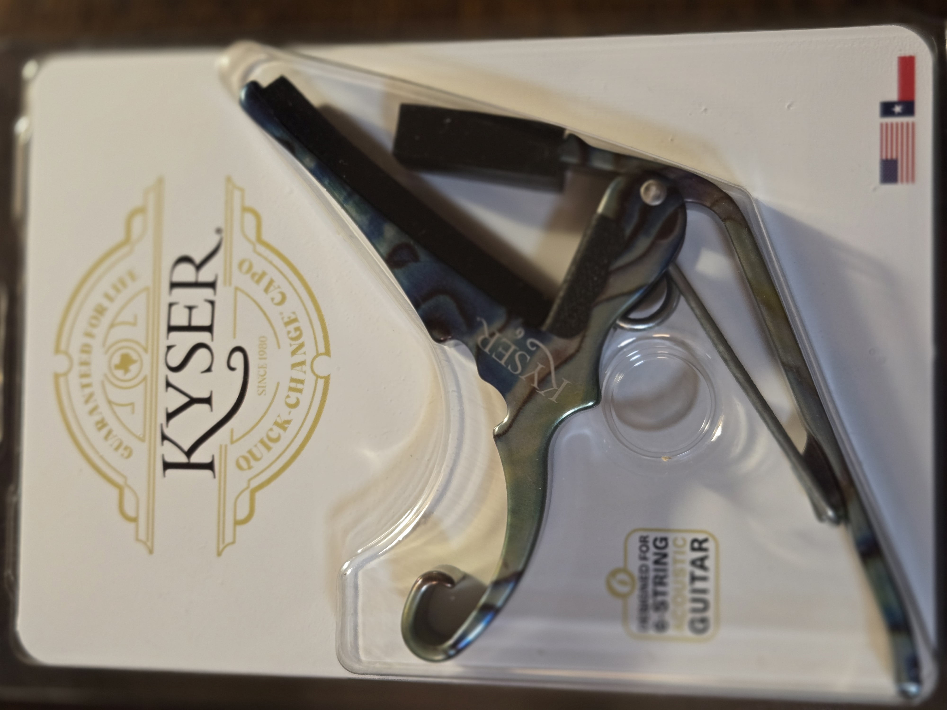 Kyser KG6ABA Acoustic Guitar Capo - Abalone