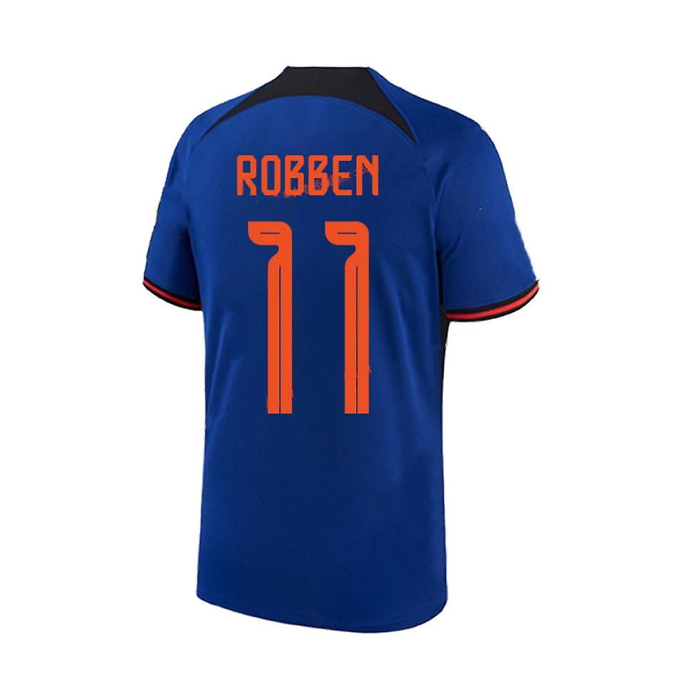 Holland No11 Robben Home Kid Soccer Country Jersey