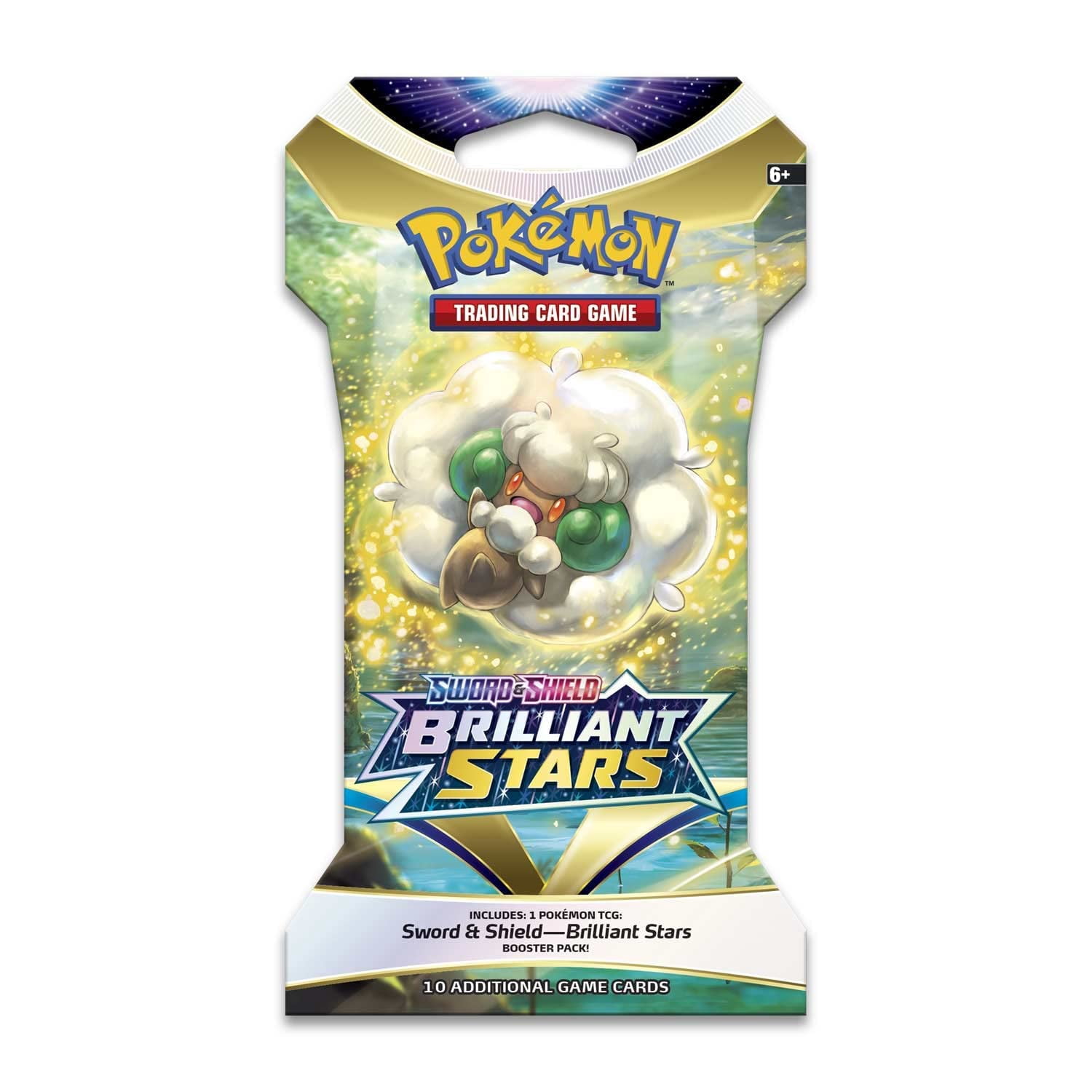 Pokemon Sword and Shield Brilliant Stars Sleeved Box Boosters - 8 booster packs!