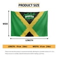 thumbnail image 6 of SEANATIVE Jamaica Flag Tapestry Easy to Hang Tapestry for Bedroom Small Tapestry Wall Hanging Compact Tapestry Home Decor Hanging Tapestry for Living Room, 6 of 6