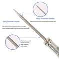 thumbnail image 4 of Hand Held Portable Manual Mini Nail Power Tool Office Handtool Nails Fixing Construction Site Rivet Fastening Tools Low Noise Wire Slotting Device, 4 of 9