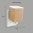thumbnail image 5 of Allswell Ceramic Bamboo Pluggable Wax Warmer with Wood-Inspired Design, 5 of 7