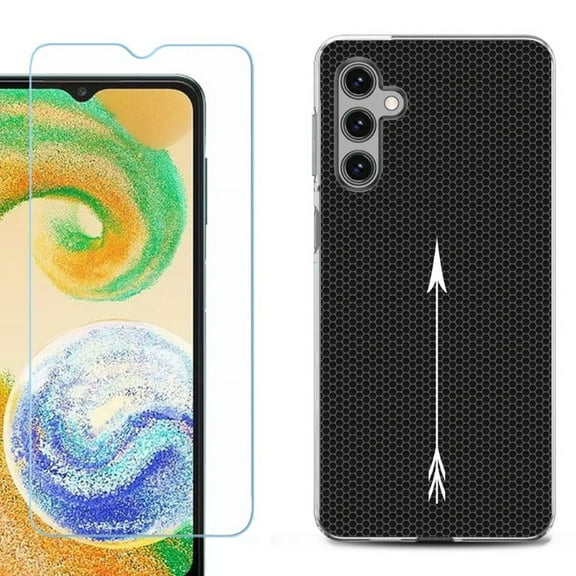 OneToughShield ® Compatible with Samsung Galaxy S24  S24 Plus, Shockproof Fashion Phone Case, with Tempered Glass Screen Protector - Arrow