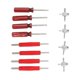 thumbnail image 2 of 12 Pieces Tire Valve Stem Removal Install Tool Single Double Head Wrench Universal for Car Truck Motorcycle Bicycle, 2 of 5