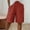 Wine, variant on Women’s Dusty-Pink Side-Button Beach Shorts, DUnrefinedstring Waist & Thin Washed-Crinkle Cut for Tropical Island Leisure Vacations Red S