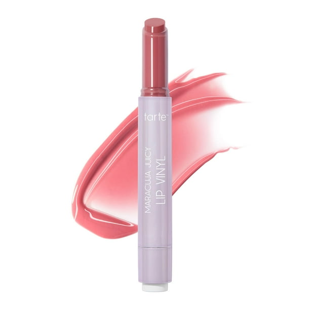 Brillo de vinilo labial en tarta maracuja Sheer Iris con ácido hialurónico