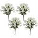 thumbnail image 1 of Flores de enredadera de simulación blanca artificiales, 1 of 5