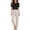 Black Bow, variant on Eternatastic Pajama Sets for Women Short Sleeve Pj Set Round Neck Sleepwear with Long Pants Casual Loose Loungewear L Pink