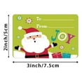 thumbnail image 7 of BNNG Christmas Gift Tags Christmas Presents Stickers Self Adhesive Christmas Tags Christmas Santa Wrapping Paper Holiday Decor Self Adhesive Christmas Tag, 7 of 7
