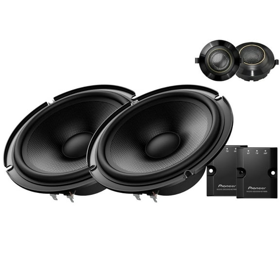 New Pioneer TS-Z65C 6-1/2" Z-Series 100 watts RMS Component Speaker System