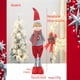 thumbnail image 2 of Adorno navideño telescópico de tela con muñecos de niño y niña para decoración, 2 of 6