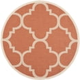 thumbnail image 1 of Safavieh Courtyard Tapis d'Intérieur/extérieur en Terre Cuite - Rond 6 Pieds7 Pouces, 1 of 4