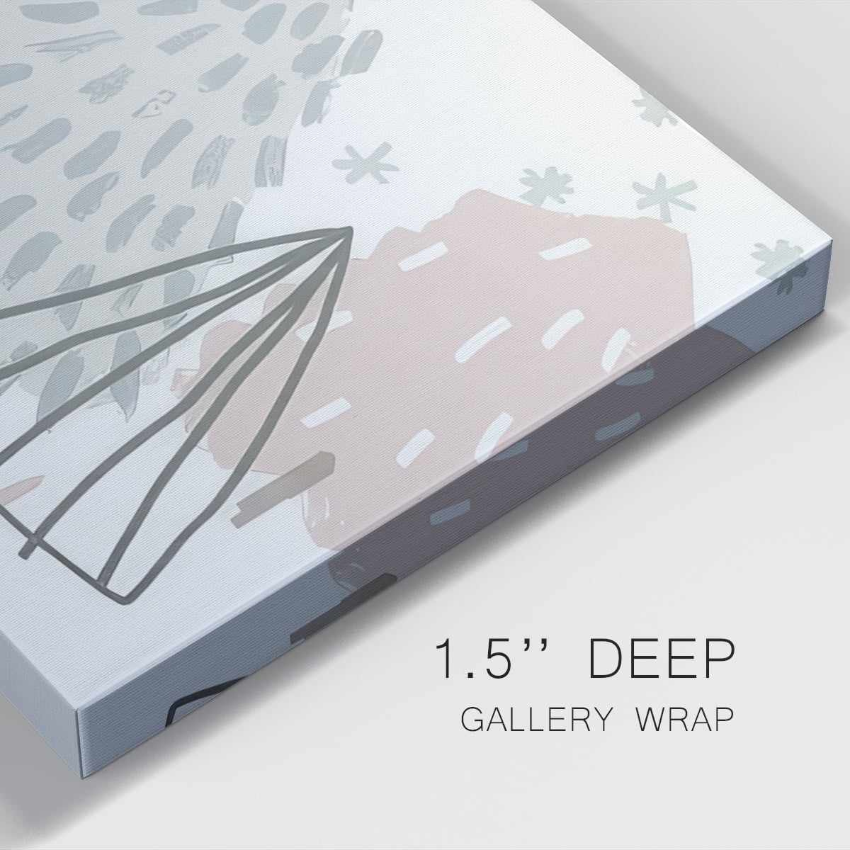 Christmas Tree Sketchbook Collection D- Gallery Wrapped Canvas