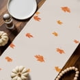 thumbnail image 2 of Thanksgiving Table Runner, Autumn Thanksgiving Kitchen Dining Table Decoration for Home Party Decor 13x120 Inches, 2 of 9
