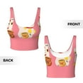 thumbnail image 4 of Yiaed Cute Cat Print Ladies Waistcoat Women Sports Vest Vest Sports Women Sports Top Yoga Vest for women-Small, 4 of 8