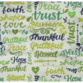 thumbnail image 5 of oneOone Cotton Poplin Twill Light Green Fabric Text Dress Material Fabric Print Fabric By The Yard 56 Inch Wide, 5 of 6