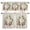Beige, variant on 3 Piece Kitchen Curtains and Valances Set Vintage Strawberry Cafe Curtains 36 Inch Length Elegant Farmhouse Fruits Valance & Tier Curtain for Living Room Bedroom Small Window 54"x18"+27"x36"*2