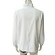 thumbnail image 4 of Qarigey Blusa Estampado Verano Camisa Estampado Verano Manga Larga Cuello V Trabajo Mujer Top Prendas para la parte del cuerpo Blanco S, 4 of 6