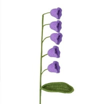 SLYNSHome Artificial Flowers Lily of Valley,Crochet Flower Fake Faux Lily of Valley for Wedding Bridle Bouquet Outdoor Home Garden Office Table Vase,Wedding Essentials