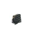 thumbnail image 4 of Time and Tru Women's Faux Leather and Suede Woven Camera Crossbody Bag, Black, 4 of 5