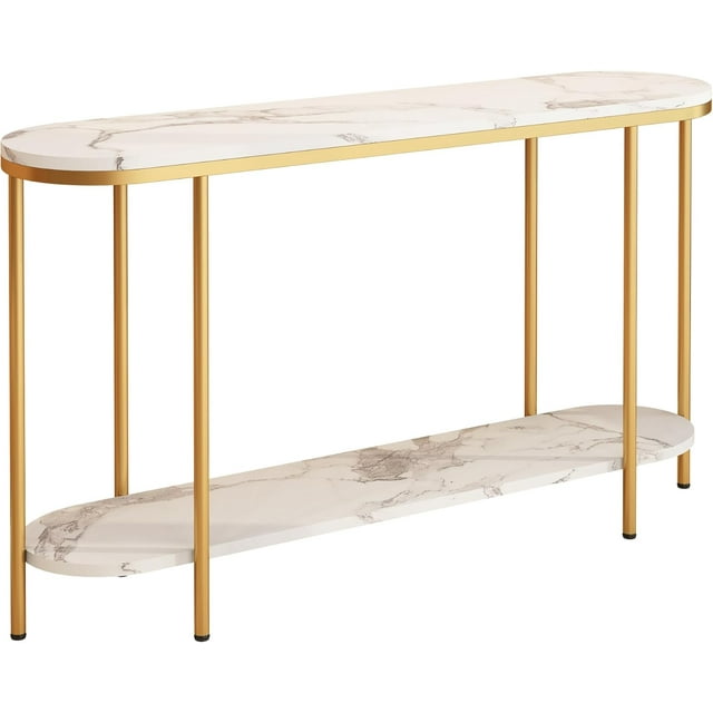 Narrow Console Table, Small Entryway Table, Thin Sofa Table, Side Table, Console Sofa Table Industrial Entry Way Table Display Table for Hallway, Bedroom, Living Room, Foyer