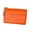 Orange, variant on Ludlz Women Genuine Leather RFID Blocking Mini Wallet Key Ring Zip Coin Purse