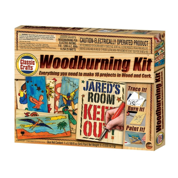 NSI Multi-Color Wood Burning Kit for Teens Aged 14 and Up