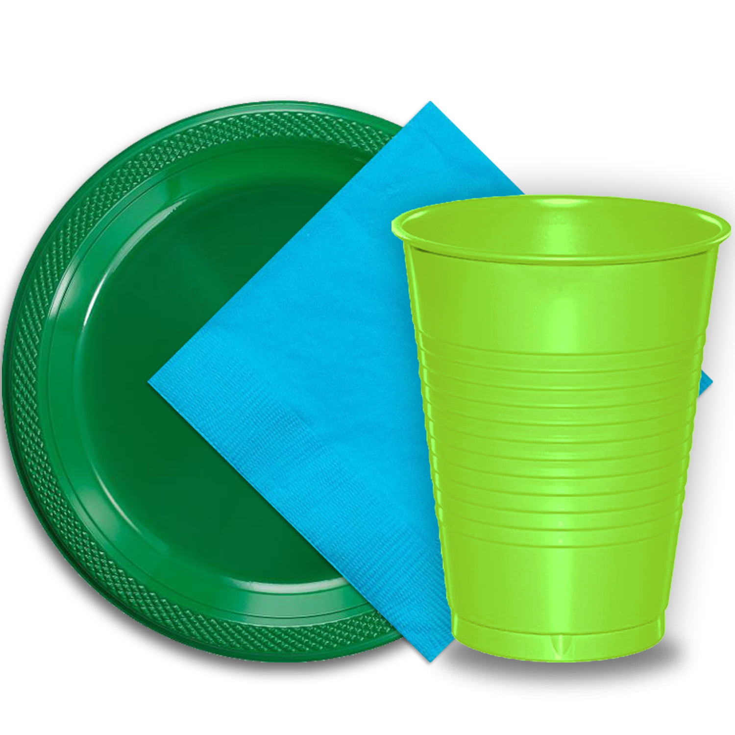 12 Dinosaur Train Birthday Party PACK Paper Cups 9 ounces /& 7 inch Plates WITH LABELS