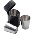 thumbnail image 4 of Juego de tazas para beber de acero inoxidable de 7 piezas, taza para barman, vasos de chupito, copa de vino portátil, 4 of 5