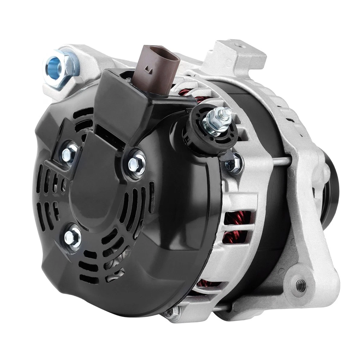 NURATIT Alternator Fit for Toyota Corolla 2014 2015 2016 2017 2018 2019 L4 1.8L - 12V 125Amp CW 6 Groove Clutch Pulley, Replace OE 11776 104211-3300 27060-0T240 104211-3303 104211-3301 400-52498R