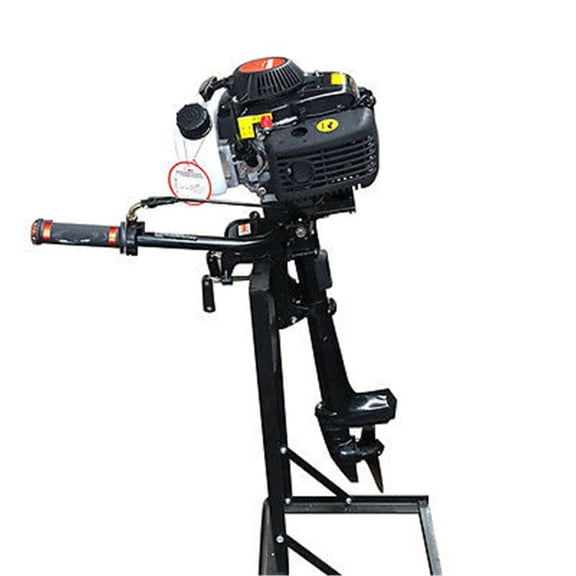 HANGKAI 4HP 4-Stroke Outboard Motor with Manual Starter and Air Cooling System