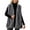 Dark Gray, variant on Vibrex Women's Fashion Fall Winter Warm Faux Fur Vests Ladies Comfortable Open Front Cardigan Jacket Solid Color V Neck Casual Outerwear Sleeveless Vests Coat Top Cozy Soft Vests for Women