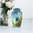 thumbnail image 5 of Dragonfly Funeral Urn For Human Ashes Adult Women, Blue Mini Cremation Urns For Human Ashes For Girl, 1 Large Urn For Mom, Frog Keepsake Urns For Mom Set Of 4, 10&3 Inch, 5 of 7